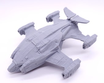 Alliance Crusader - 1", 3", 6", 9" or 12" Model - Custom Spaceship Sci-fi Model Kit