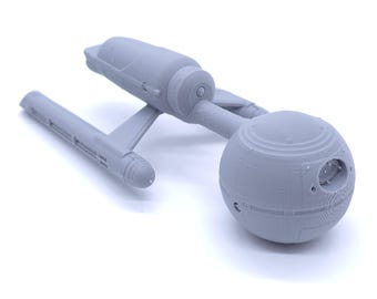 Daedalus - 1", 3", 6" or 12" Model - Custom Spaceship Sci-fi Model Kit