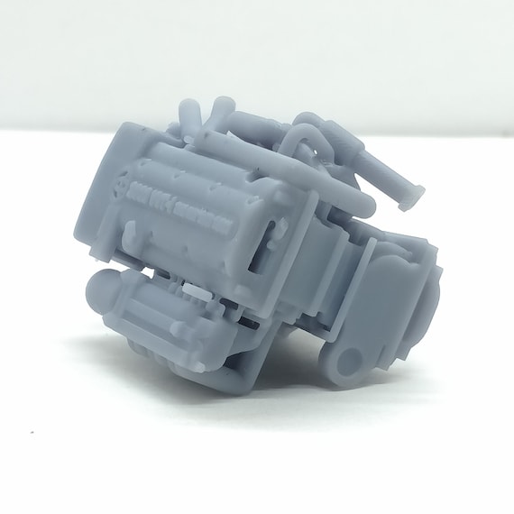 Toyota 2JZ Two Way Twin Turbo Engine 1/32, 1/24, 1/18, 1/12, 1/8