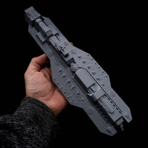 Epoch-class Heavy Carrier - 31cm/12in Model Kit - Custom & Fan-made Fleet Battles Ship Vessel Hull Miniature Mini