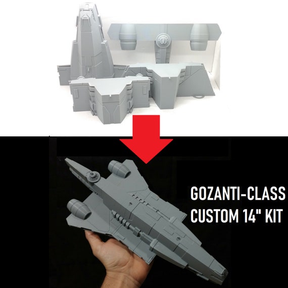 Gozanti class Cruiser 36cm 14in Model Kit Starship Imperial Ship