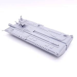 USS Saratoga - 1", 3", 6" or 12" Model - Custom Kit Space: Above and Beyond - Space Ship Fleet Battles