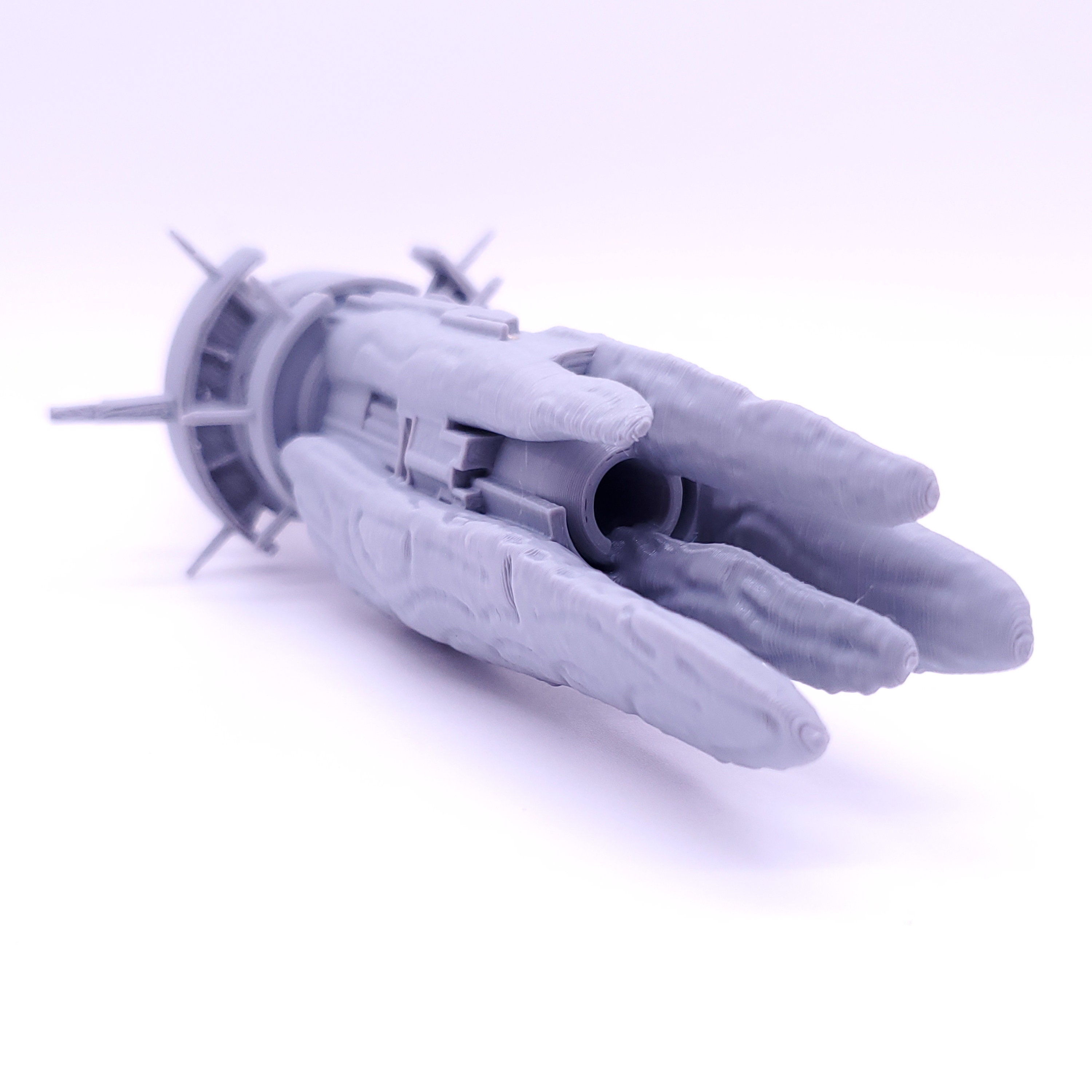 Modello Collector Cruiser Mass Effect - Nave Spaziale 3D4K Scala Personalizzata 3/6/12/18cm