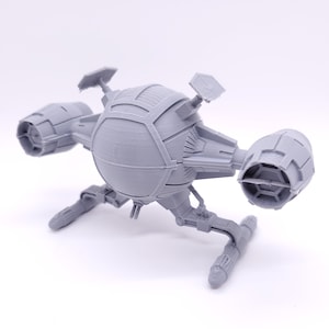 Cosmo Liner - 1&quot;, 3&quot;, 6&quot; or 9&quot; Model - Custom Kit Captain Future Space Ship