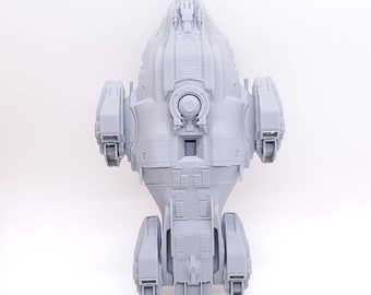Raza  - 1&quot;, 3&quot;, 6&quot; or 12&quot; Model - Custom Kit Dark Matter Hero Space Ship