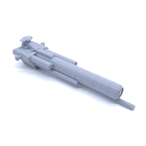 Imperial Tanker - 1&quot;, 3&quot;, 6&quot; or 12&quot; Model - Custom Spaceship Sci-fi Model Kit Space Ship