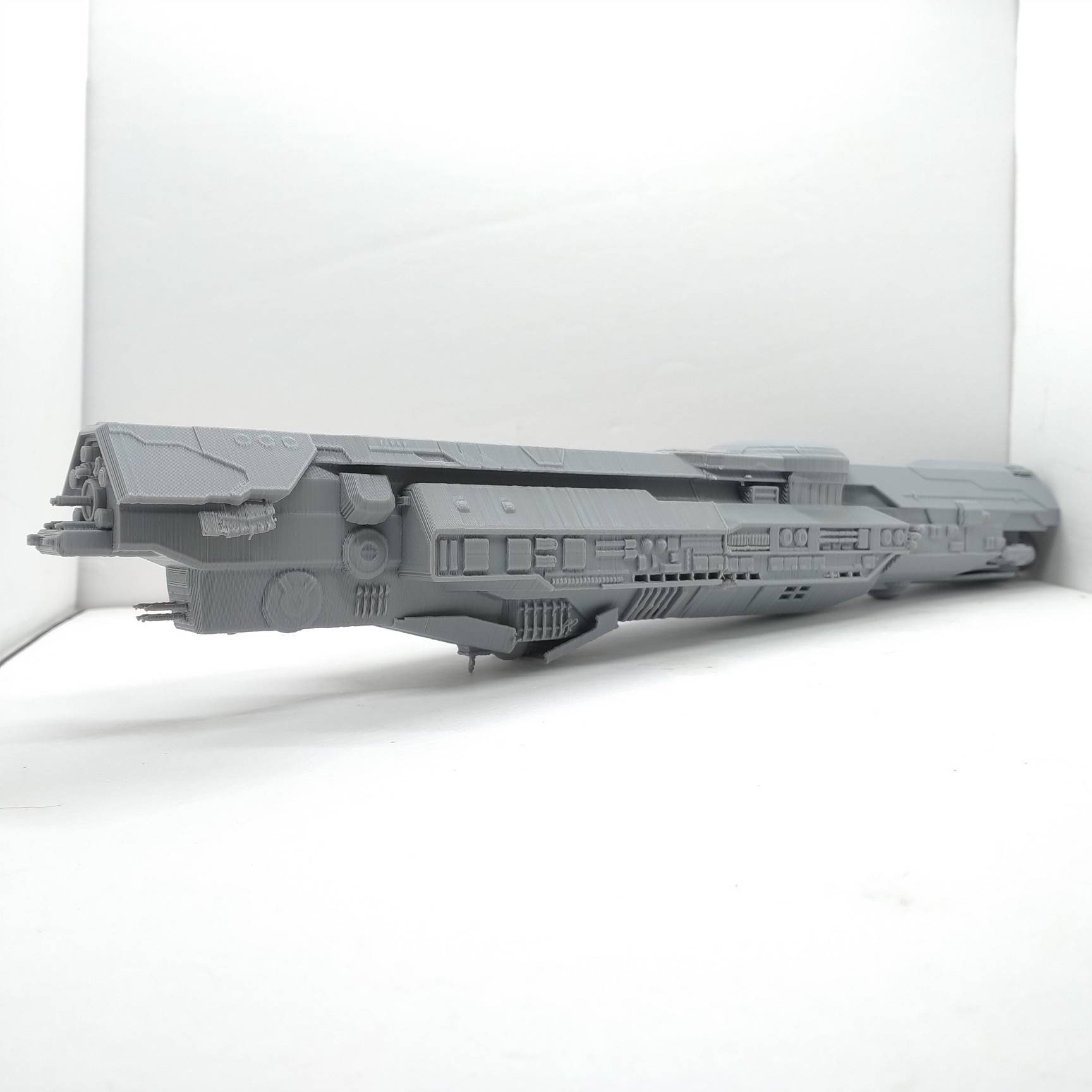 Infinity-Class Supercarrier - 30cm/12in Model - Custom & Fan-made Model Fleet Battles Ship Vessel Hull Miniatuur Mini