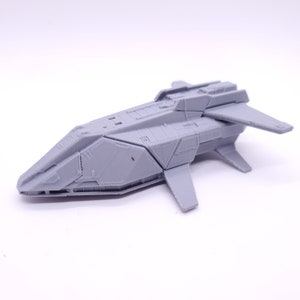 Federal Dropship - 1&quot;, 3&quot;, 6&quot;, 9&quot; or 12&quot; Model - Custom Spaceship Sci-fi Model Kit