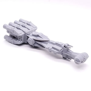 CR90 Corvette - 1", 3", 6" or 12" Model Kit Custom - Corellian Blockade Runner Galactic Republic Clone Transport Star Destroyer Ship Wars