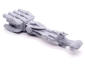 CR90 Corvette - 1&quot;, 3&quot;, 6&quot; or 12&quot; Model Kit Custom - Corellian Blockade Runner Galactic Republic Clone Transport Star Destroyer Ship Wars