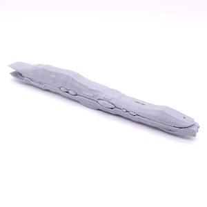 Nupetiet-Vergnitzs Zentraedi - Modelo de 1&quot;, 3&quot;, 6&quot; ou 12&quot; - Kit personalizado Robotech Nave espacial Flagship Fleet Battles Anime