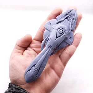 ORS-class Heavy Cruiser - 1&quot;, 3&quot; or 6&quot; Resin Model - Custom & Fan-made Fleet Battles Defense Ship Vessel Hull Miniature Mini