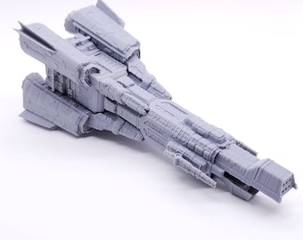 Donnager-class - 1&quot;, 3&quot;, 6&quot; or 12&quot; Model - Custom Kit Space Ship Fleet Battle