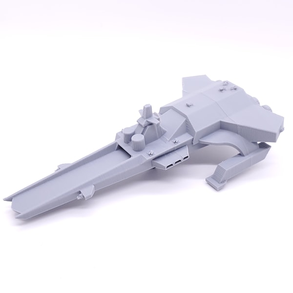 TCS Tiger's Claw - 1", 3", 6" or 12" Model - Custom Wing Commander Space Ship