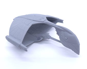 Warbird - 1", 3", 6" or 12" Model - Custom Spaceship Sci-fi Model Kit