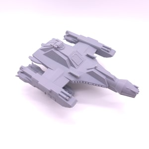 Galaxy Class Freighter - 1&quot;, 3&quot;, 6&quot; of 12&quot; Model - Ruimteschip Sci-Fi Model Custom Kit