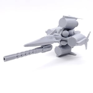 S-MA2mod.00 - 1", 3", 6" or 12" Model - Custom Kit Gundam Mobius Zero Space Ship Fleet Battles Anime