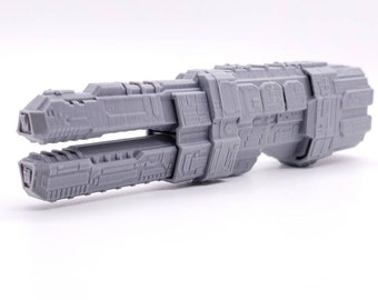 Artemis-class Battlecruiser - 1&quot;, 3&quot;, 6&quot; or 12&quot; Model - Custom & Fan-made Fleet Battles Custom Ship Vessel Hull Miniature Mini Scale