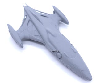 Cortador - Modelo de 1", 3", 6" o 12" - Kit de modelo de ciencia ficción de nave espacial personalizada