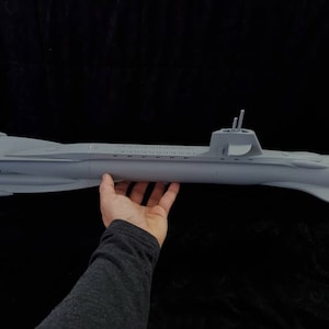 Seaview - 24inch Model - Custom Kit Sub Voyage To The Bottom Of The Sea Submarine