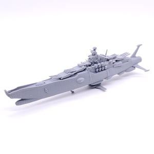 Yamato - 3&quot;, 6&quot; or 12&quot; Model - Custom Space Battle Ship Star Blazers