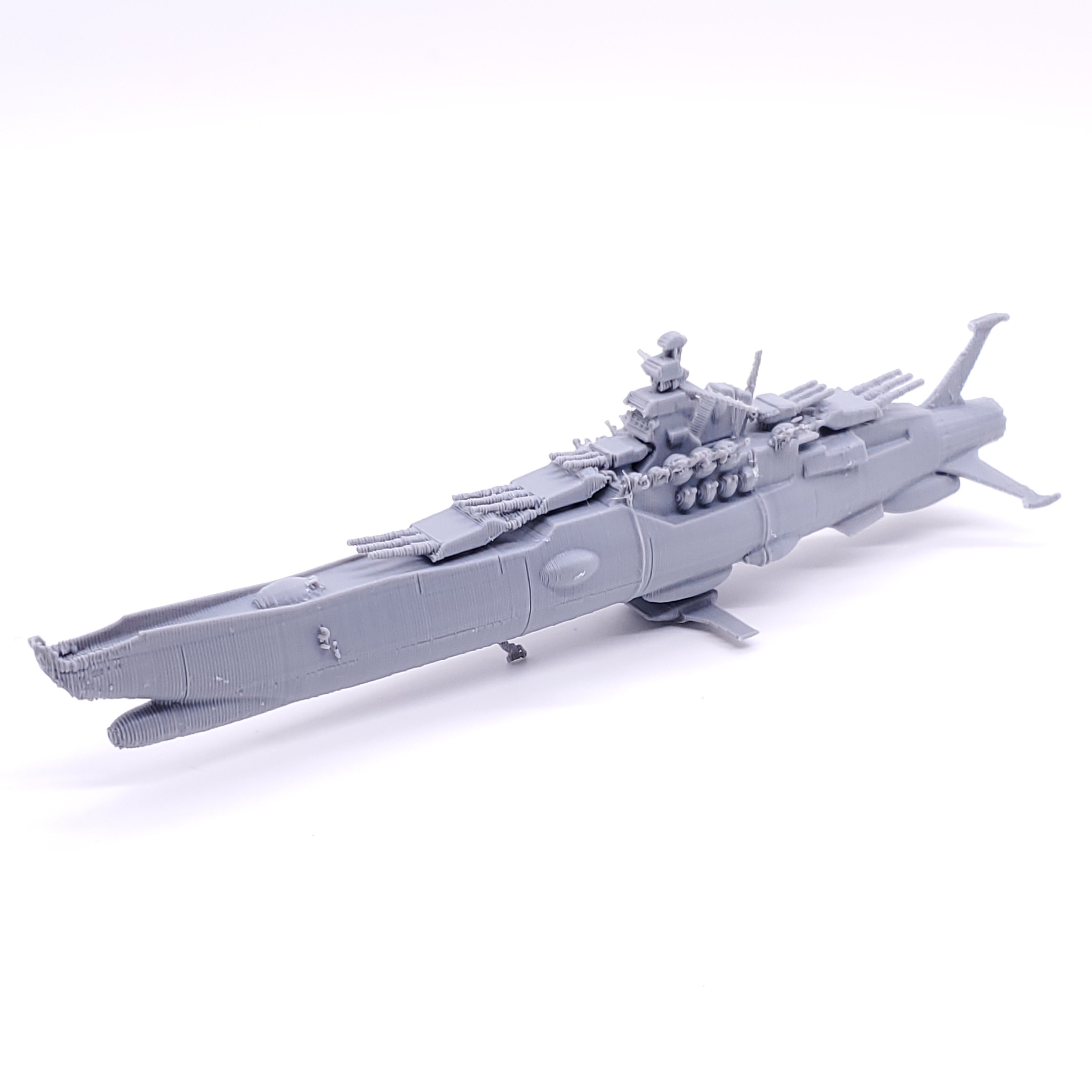 Yamato - Modelo de 3", 6" o 12" - Blazers estrella de nave de batalla espacial personalizados