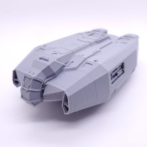 Type-6 Transporter - 1&quot;, 3&quot;, 6&quot;, 12&quot; or 18&quot; Model - Custom Spaceship Sci-fi Model Kit