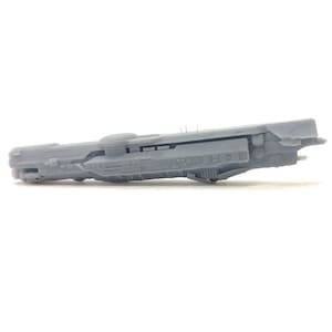 Infinity-Class Supercarrier - 1:50,000 Scale - 4.4&quot; Resin Model - Custom & Fan-made Fleet Battles Defense Ship Vessel Hull Miniature Mini