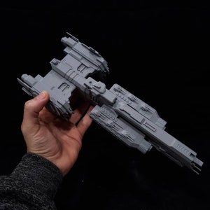 Grafton Paris-class Frigate - 31cm/12in Model Kit - Custom & Fan-made Fleet Battles Defense Ship Vessel Hull Miniature Mini