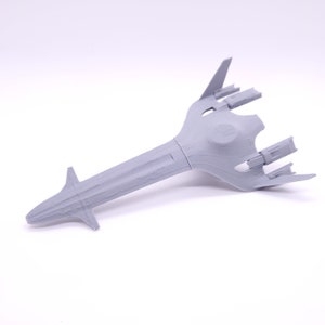 Tempest - 1&quot;, 3&quot;, 6&quot;, 12&quot; or 18&quot; Model - Spaceship Sci-fi Model Custom Kit