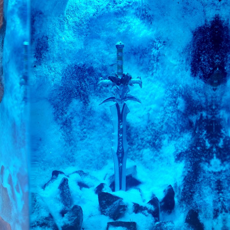 World of Warcraft  Frostmourne Night Light