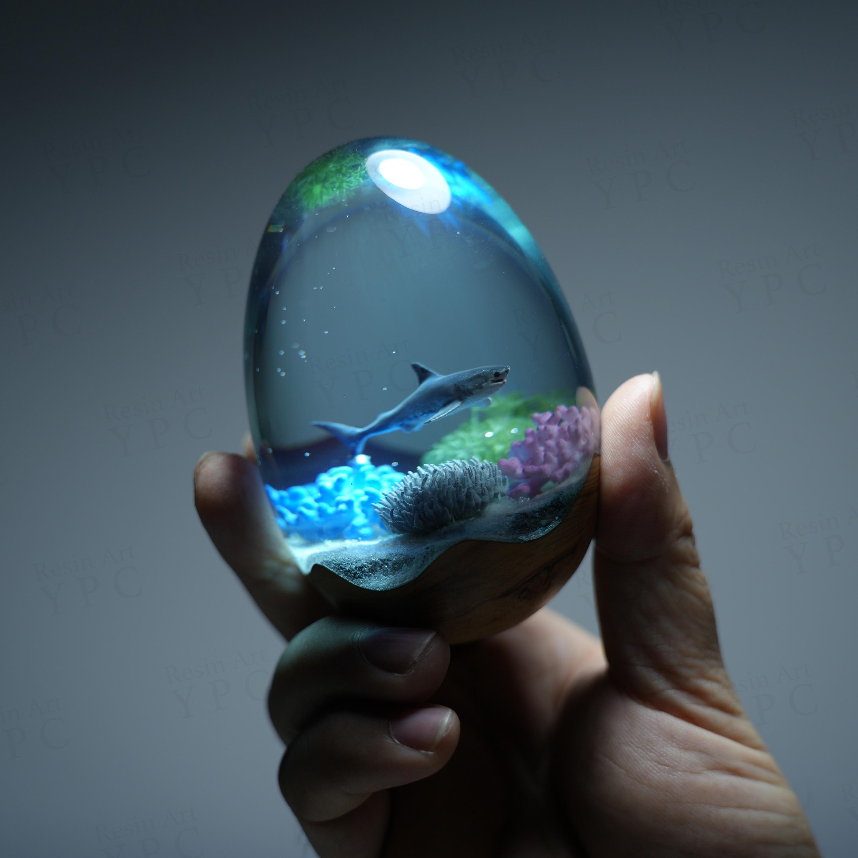 Buy Great White Shark Egg, Ocean Desk Decoration, Ornaments for Room,  Office, Nautical Resin Wood Home Decor, Back to School Gifts for Staff  Online in India - Etsy, image size:3000x3000