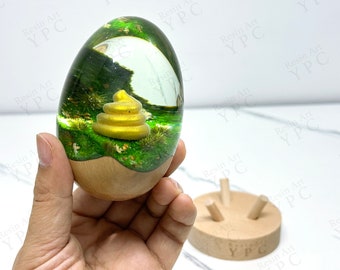 TotK Hestu's Gift Golden Poop Egg, April fools day gifts, Gag Gifts, Funny Gift, Desk Decor Dog poop.