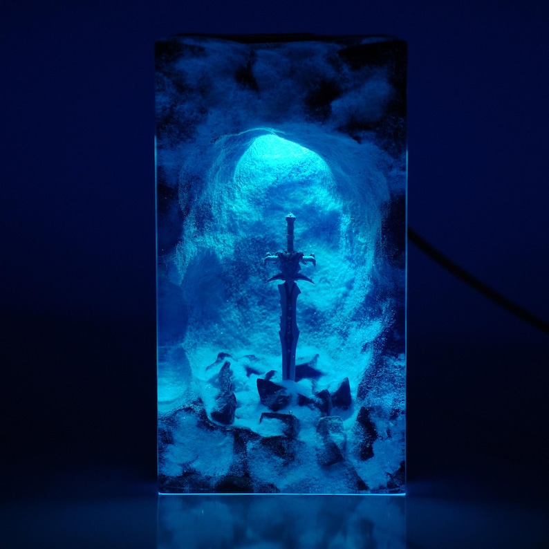 World of Warcraft  Frostmourne Night Light