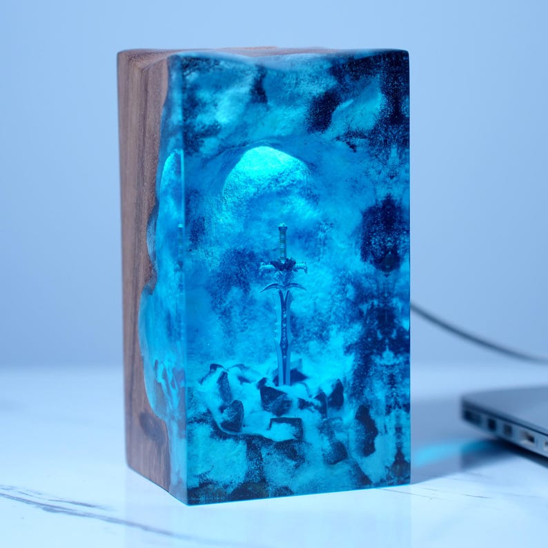World of Warcraft  Frostmourne Night Light