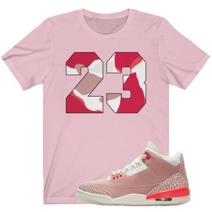 Air Jordan 3 Rust Pink Sneaker Matching Hoodie Outfit Trap Etsy