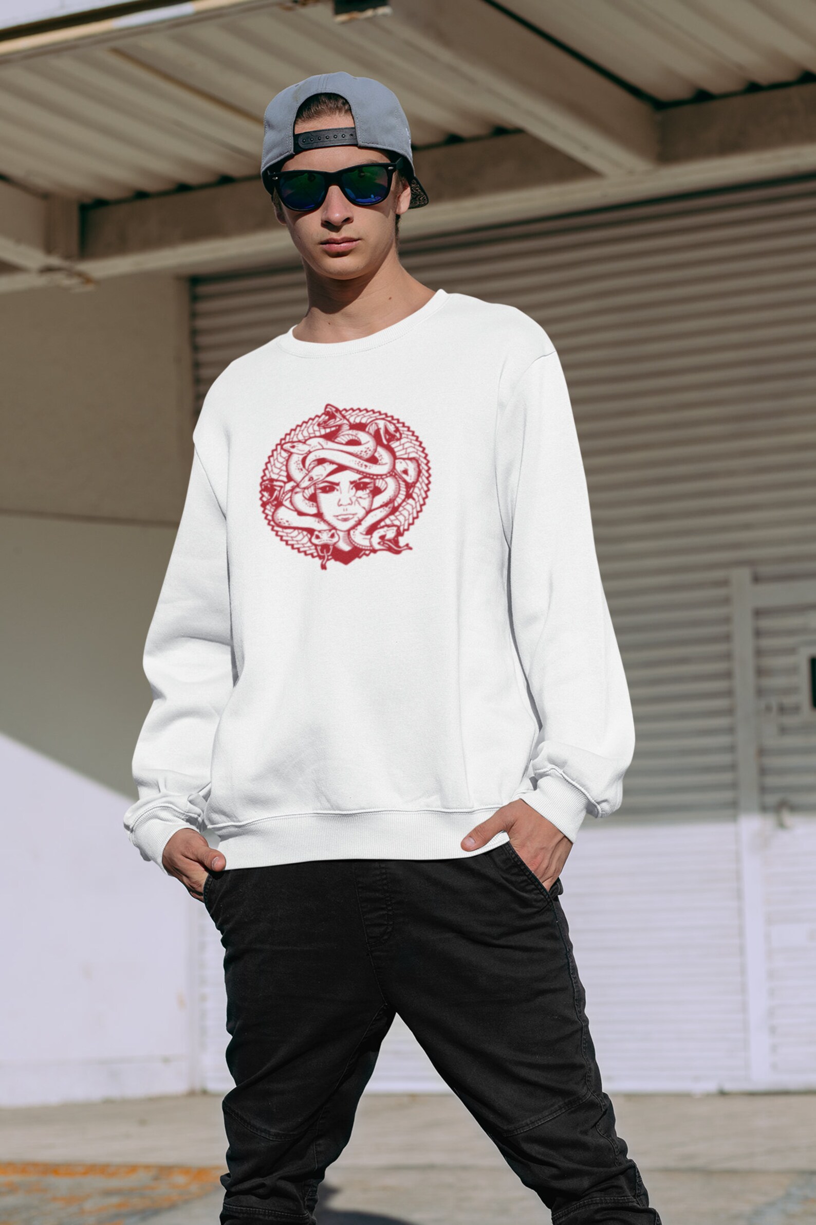 Air Jordan 1 KO Chicago Matching Sweatshirt And Outfit Medusa | Etsy