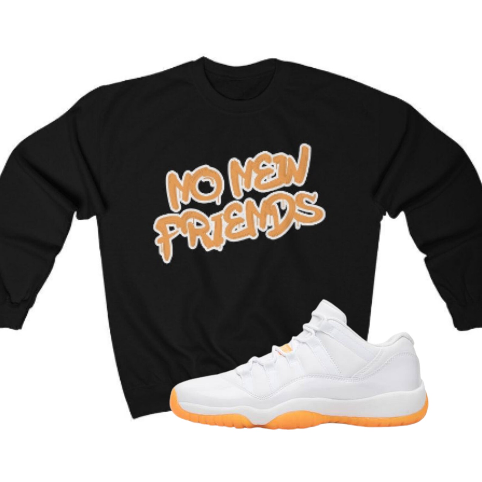 Air Jordan 11 Citrus Matching Sweatshirt Air Jordan 11 No | Etsy
