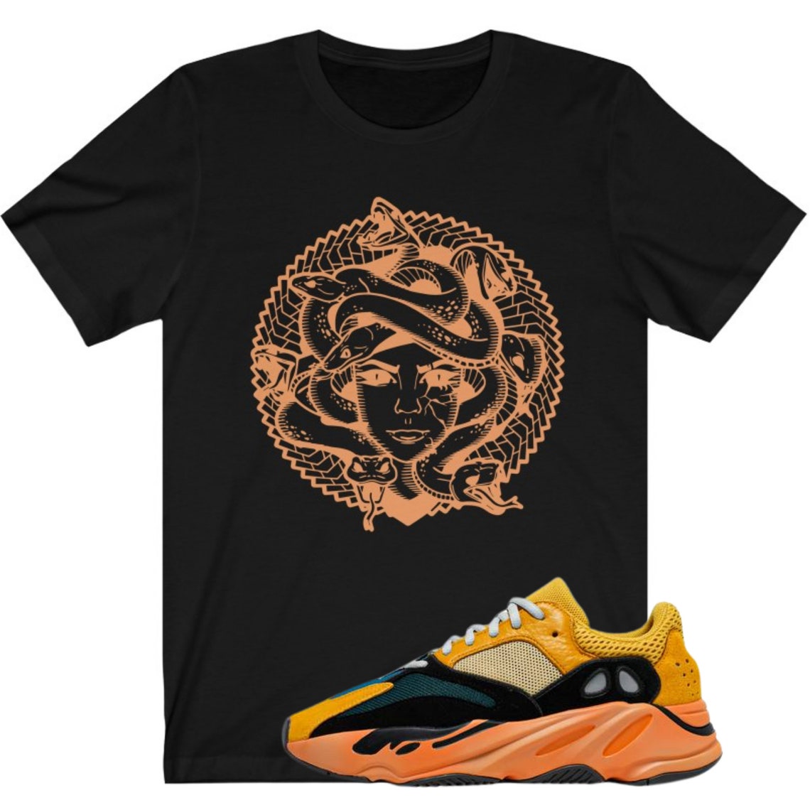 Yeezy Boost 700 Sun Matching Tee Medusa Yeezy Shirt Yeezy | Etsy