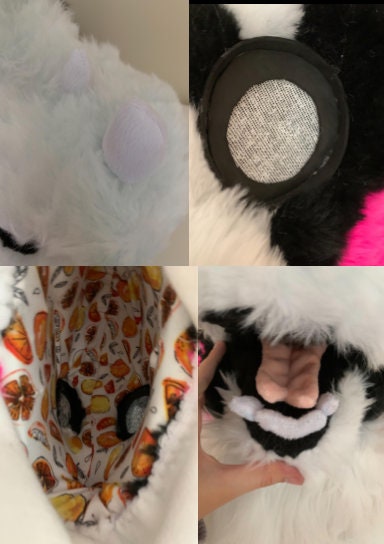 Dutch Angel Dragon Fursuit Head and Tail | Etsy