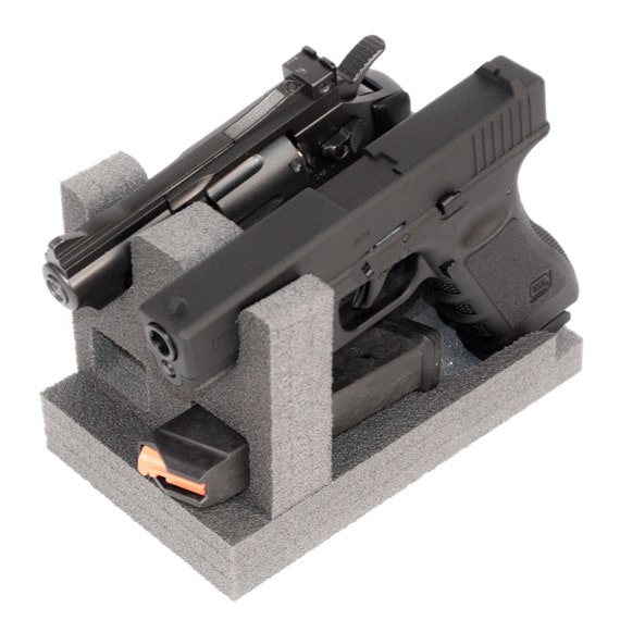 Pistol Rack Modular Handgun Rack Gun Safe Cabinet Storage Organizer Accessory Universal Protective Holster For Handgun Black | UK