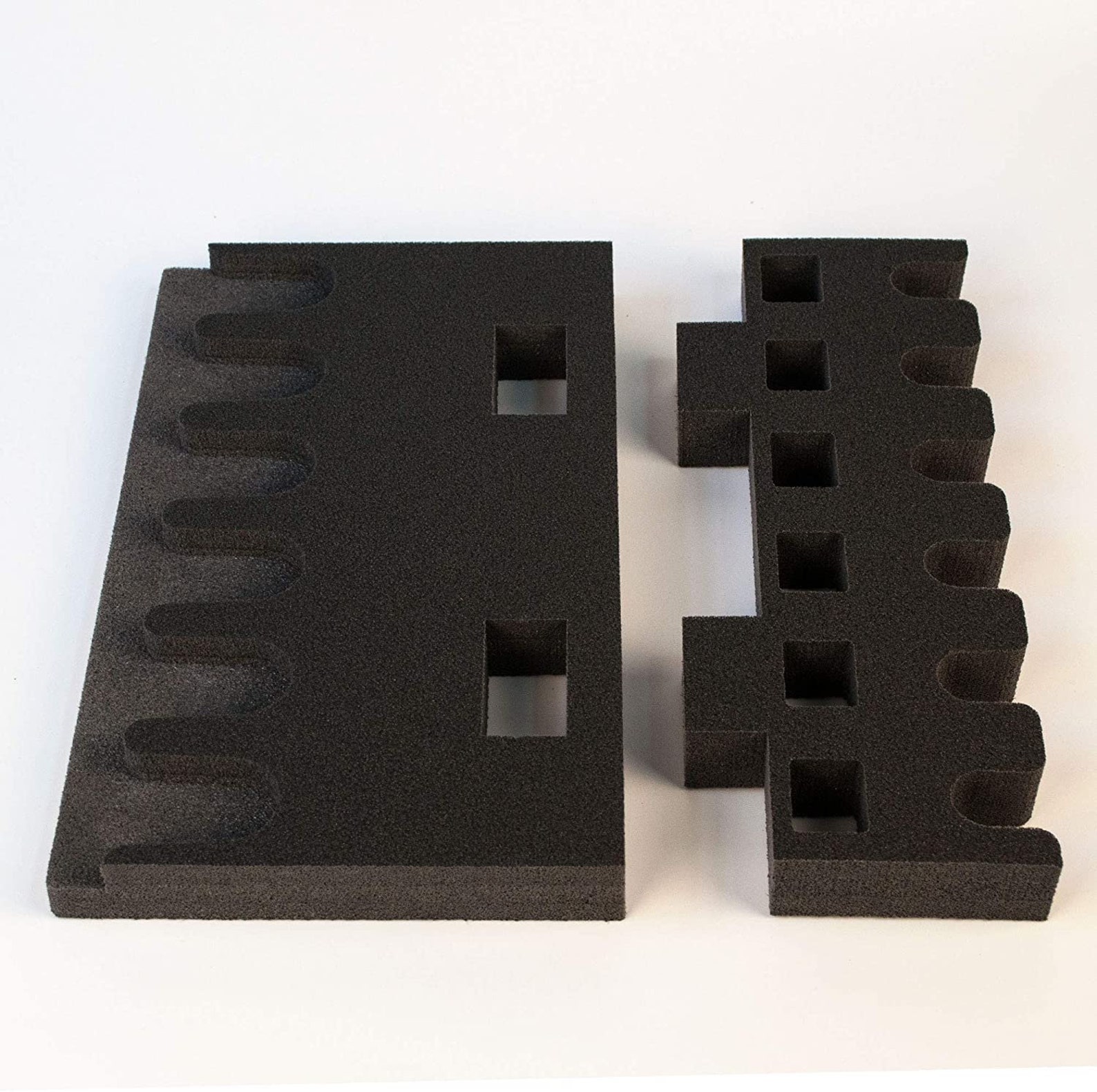 Rkrack Foam Gun Rack for Pistol/handgun. Safe Storage Accessories 6 Gun