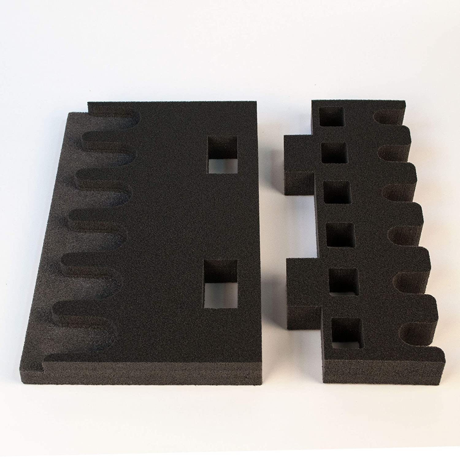 Rkrack Foam Gun Rack for Pistol/handgun. Safe Storage Accessories 6 Gun