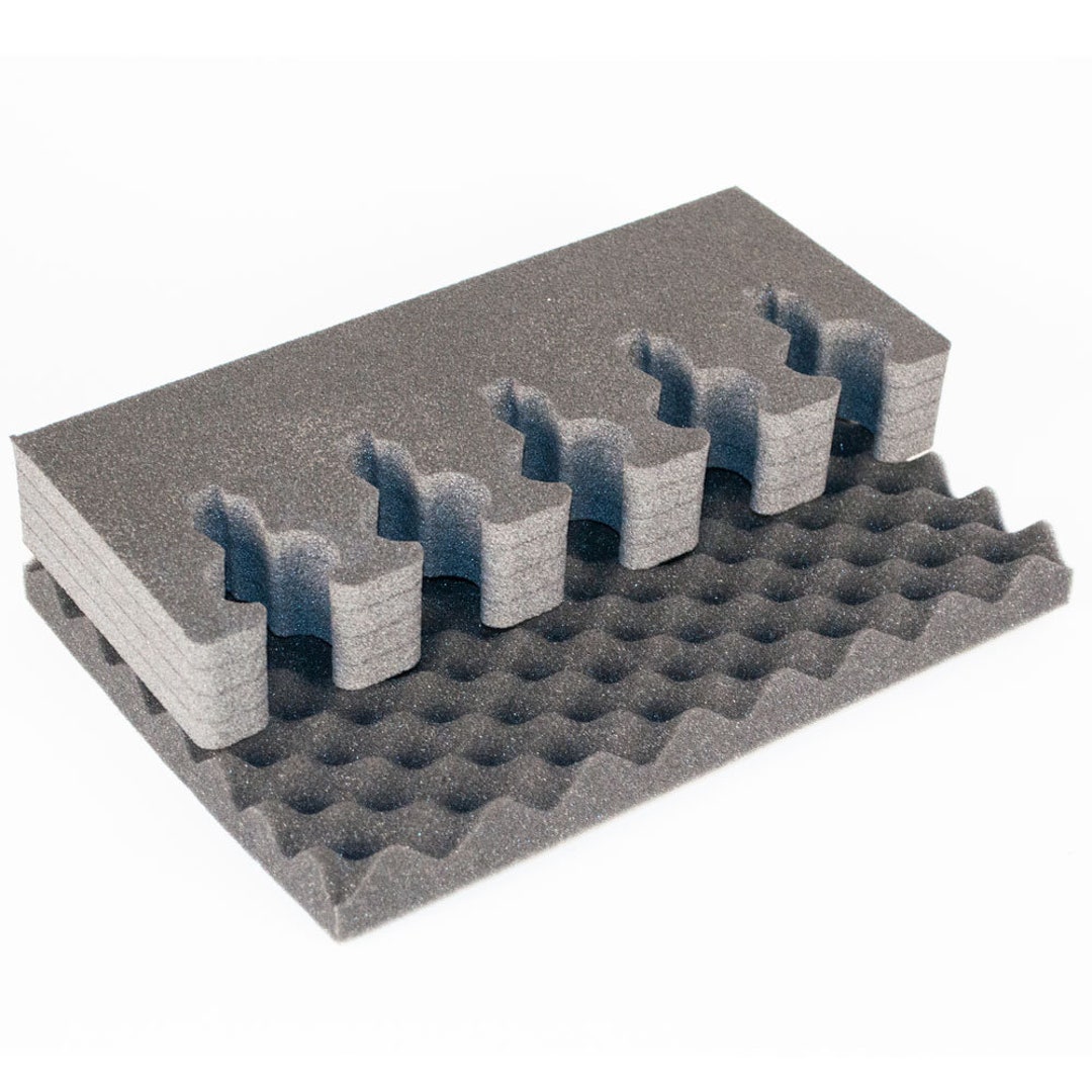 Kit Foam Gun Rack 5 Guns FGR5 Rifle Barrel Rest With Neodymium