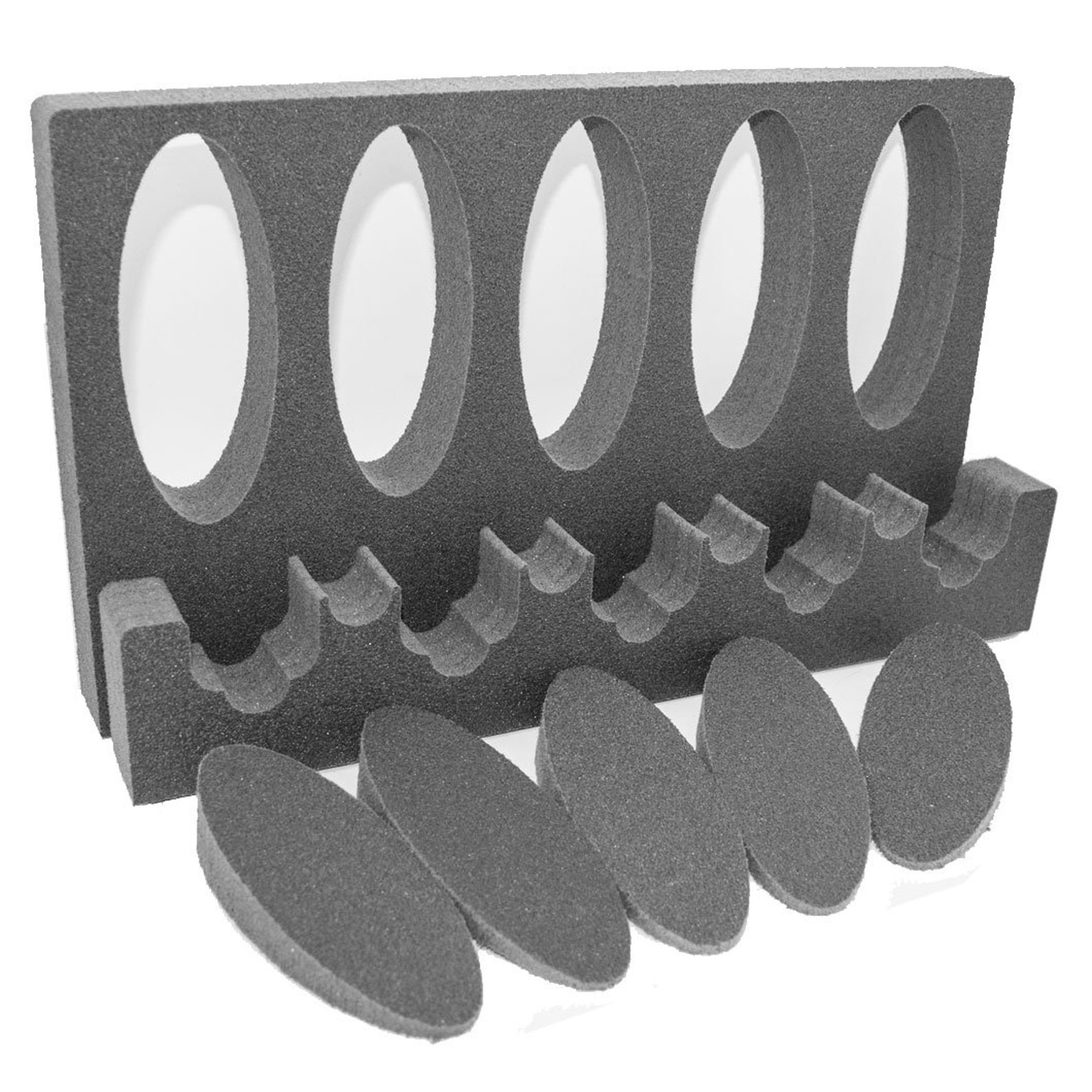 Kit Five Foam Gun Rack Rifle Barrel Rest With Strip Etsy