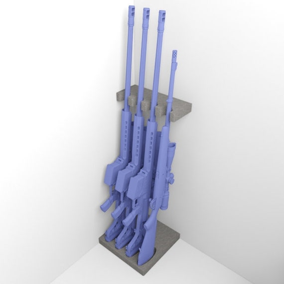 Kit Foam Gun Rack for 4 Gun kfdo4_pl. Rifle Barrel Rest. Gun - Etsy