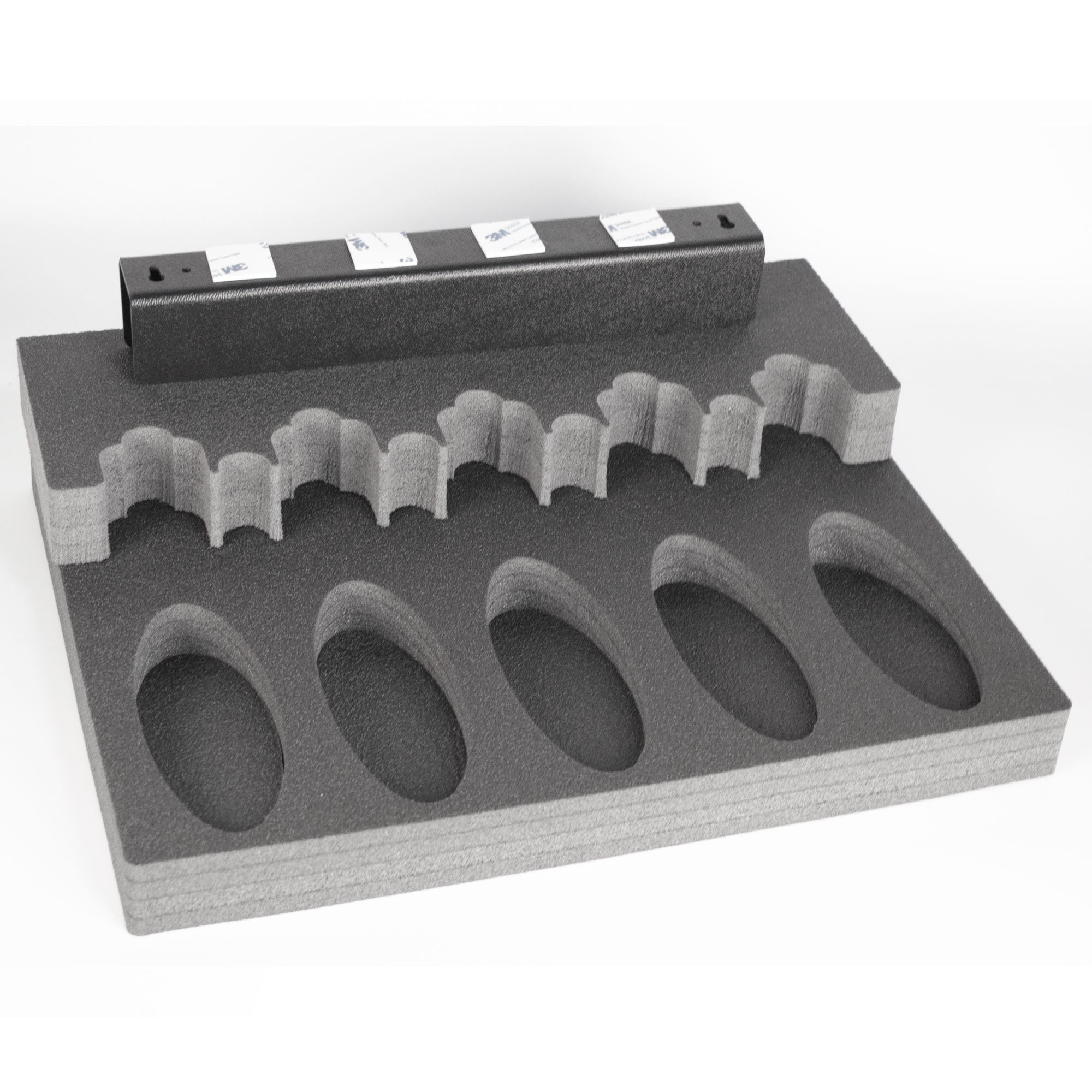 Kit Foam Gun Rack for 5 Gun kfdo5_pl. Rifle Barrel Rest. Gun Etsy