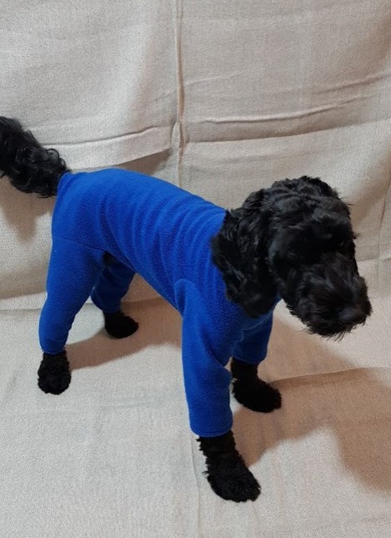 Polar Fleece Dog Suit Embroidered With or Without Name Etsy