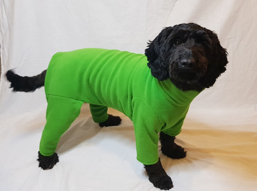 Polar Fleece Dog Suit With or Without Name Embroidered Etsy