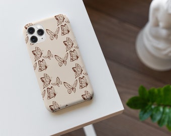 Butterfly iPhone 14 13 12 11 Pro Max Case iPhone 13 12 mini Case iPhone XS Max XR Case iPhone 7 8 14 Plus Case iPhone SE Case